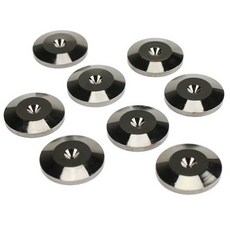 8 pcs 금속 충격 방지 발 스파이크 패드 스피커 용 매트 스탠드 cd 플레이어, 상세내용참조, 상세내용참조