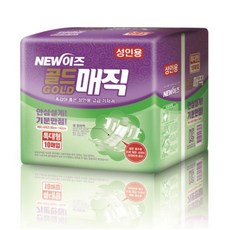 제일위생 성인용 기저귀 요실금팬티 소변패드 간병용품, 1박스, 이즈 골드매직 특대형 100매(10매X10팩)