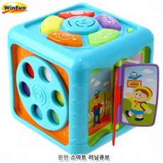 [2개묶음 할인]윈펀 영유아 스마트 멜로디 완구 러닝 큐브 JWO-97512 신생아 유아 오감발달 소리