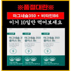 글루콘산 마그네슘 영양제 신경안정 근육이완, 4박스, 90정