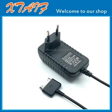 AC 어댑터 가정용 벽면 충전기 한 갤럭시 노트 10.1 4G LTE SCH-I925 GT-N8013 EU/US 플러그, 1개