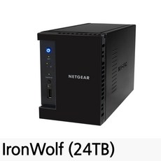 넷기어 ReadyNAS RN212 2베이 랜섬웨어예방 쿼드 1.4GHz, RN212 (24TB)