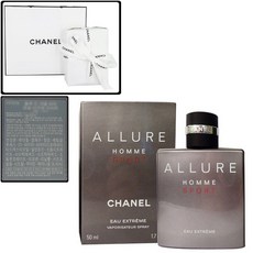 [선물포장+쇼핑백] 샤넬 알뤼르 옴므 스포츠 오 엑스트렘므 EDP 50ml, 1개 - allure