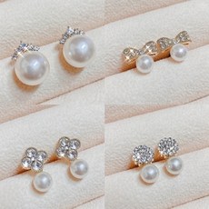 골든듀미니클로버귀걸이