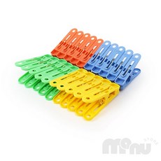 마누상점 빨래 집게 20P 세트 빨래건조집게