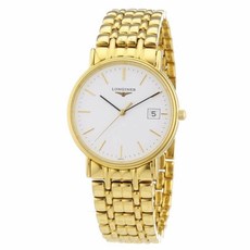 311634 / Longines Presence 33mm Quartz Women's Watch L47202128 / L4.720.2.12.8