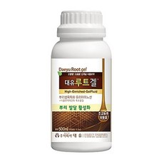 대유 루트겔 500ml 고농축 뿌리발근제 루팅파우더 화분 다육이 화초 새 잎 뿌리 과수류, 1개