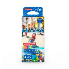 로모그패피 로모필름 컬러필름 400-36컷 - 3롤 1팩 고감도필름 다회용필름 일반필름, 1개