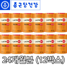 [대용량 벌크구성] 락토핏 코어맥스 LACTOFIT 락토픽 유산균 아연 30억, 120g, 12개