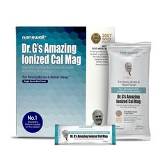 Dr. G's Amazing Ionized Cal Mag 뼈 건강 칼슘 보충제 - 스틱 60개 X 2개월용 1팩 (60개), 5.29 Ounce (Pack of 1), 1개