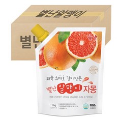 꽃샘 별난 알맹이 자몽 1kg, 8개