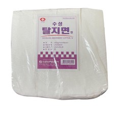 수성 탈지면 절단솜 화장솜 약솜 사각솜 450g, 1개