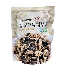 오희숙전통부각 찹쌀 김 부각, 3개, 240g