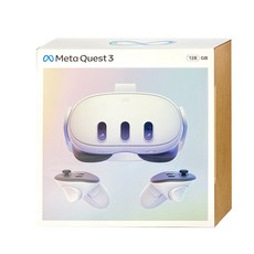 오큘러스 메타 퀘스트3 Oculus meta quest 3 국내정발 공식 A/S, 1개, 128GB