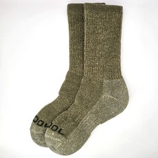 펀하이커 메리노울 컴포트 하이커 등산 백패킹 울양말, 올리브, 1개
