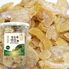 국내산 완주 봉동편강 생강 절편 편생강 500g, 1개