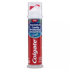 [미국직배송]콜게이트 키즈 맥시멈 충치예방 무설탕 젤타입 치약 펌프형 (7살부터) 124.7g Colgate Kids Toothpaste Pump, 1개