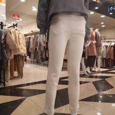 블루페페 겨울기모벤드바지