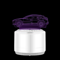 민쯔우 큐트 독창적 3D 가정용 LED 스마트 퇴치기 침실 모기잡이 기프트, 자동차 USB _어댑터