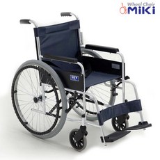 미키코리아메디칼 병원 보급형 휠체어 SKY-1(좌폭 420) 링겔꽂이, MIKISKY-1, 1개