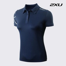 2XU 2XU 코리아 여성 암 반팔 카라셔츠_XUM5352NVY