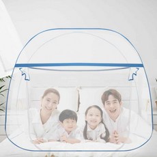 EA 바닥 방충망 넓은 캠핑 접이식 원터치 텐트형 모기장, 본상품선택, 2-3인용, 2-3인용