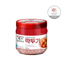 종가 깍두기 750g (PET), 3개