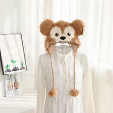 Dec.01 167번 겨울 귀요미 곰 토끼 캐릭터 방울모자 여자커플 귀달이 귀달이 모자Z