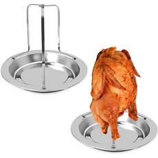 바베큐세트 바베큐트레이 통닭 바베큐준비물 스틸 맥주 캔 치킨 터키 로스터 오븐 로티 랙
