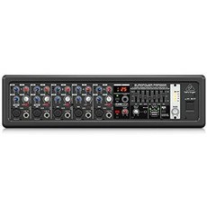 BEHRINGER 5 PMP550M 500-Watt 5-Channel Powered Mixer with Klark Teknik Multi-Fx Processor FBQ Feed, One Color_One Size, One Color, 상세 설명 참조0