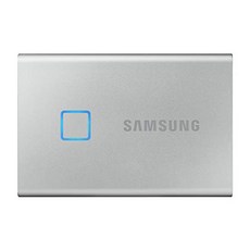 Samsung T7 Touch 500GB USB3.2 Gen2 외장 SSD (휴대용 SSD) [지문 인증 기능 포함] MU-PC500SEC 국내 정규 보증품