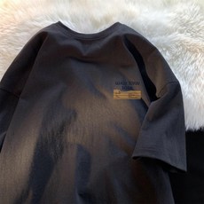 남녀 심플 공용 프린팅 티셔츠(3Color)