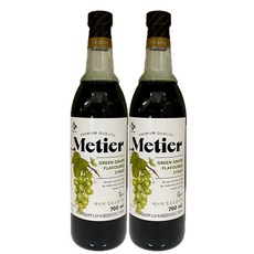 (상온)[메티에]리치바닐라향시럽700ml, 700ml, 2개