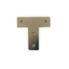 보강판 Aluminium Profile Accessories Connection Plate T-shaped Piece Reinforced Corner, 1개