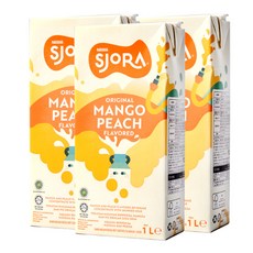 네슬레 스조라 망고 피치 1L, 3개
