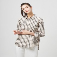 지오다노 포플린 셔츠_340501