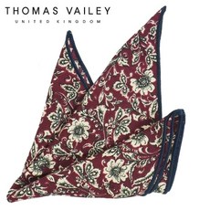 [THOMAS VAILEY] 토마스베일리 행커치프 - 동백 와인