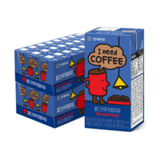 연세우유 커피맛 멸균우유, 190ml, 72개