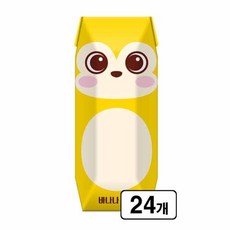 롯데 파스퇴르 꼬미루미 바나나우유, 125ml, 120개