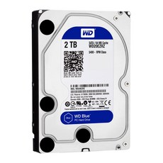 WD HDD 내장 하드디스크 3.5 인치 2TB WD Blue WD20EZRZ-RT SATA3.0 5400rpm, 상세페이지 참조, 상세페이지 참조 - wd20ezrz