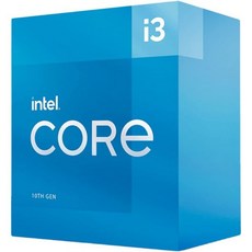 인텔 코어 i310100 데스크톱 프로세서 4코어 최대 4.3GHz LGA1200 400 시리즈 칩셋 65W 모델 번호 BX8070110100, 프로세서 전용 - cpui512400f