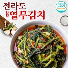 영농조합법인 전라도 열무김치 2kg 3kg 당일생산제조 국내산100%, 1개