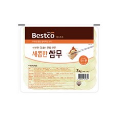 베스트코 새콤한 쌈무 3kg, 1개