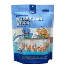  페스룸 반려동물 퓨어 튜나 스틱 간식 참치 14g x 20p, 3개 