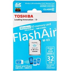 3.예상수령일 2-6일 이내 도시바 (TOSHIBA) 무선 LAN 탑재 S 카드 32GB Class10 FlashAir W-03 SD-R032GR, One Color_One Size, 상세 설명 참조0, 상세 설명 참조0