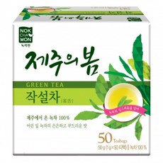 녹차원 제주의봄 작설차 티백, 1g, 50개입, 1개