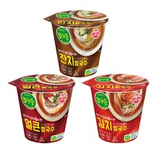 컵누들김치잔치국수