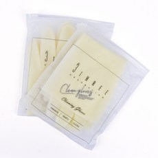 3THREE 라텍스 프리미엄 기능성 고무장갑 2size, 레터링(클린글로브) 라텍스고무장갑-M, 1개