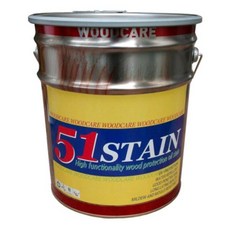 ksw88425 중앙 우드케어 오일스테인 51stain 16리터/오일스테인/우드케어/페인트/DIY/가구/나무/목재, 티크