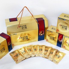 건강식품 부모님선물 피로회복 금산인삼 6년근 고려홍삼액 골드 60포